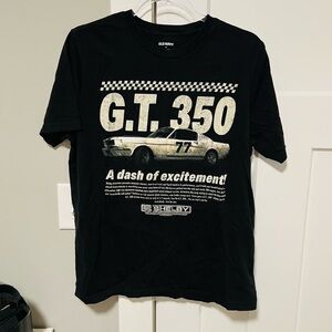 Old Navy Black GT 350 Graphic Tee